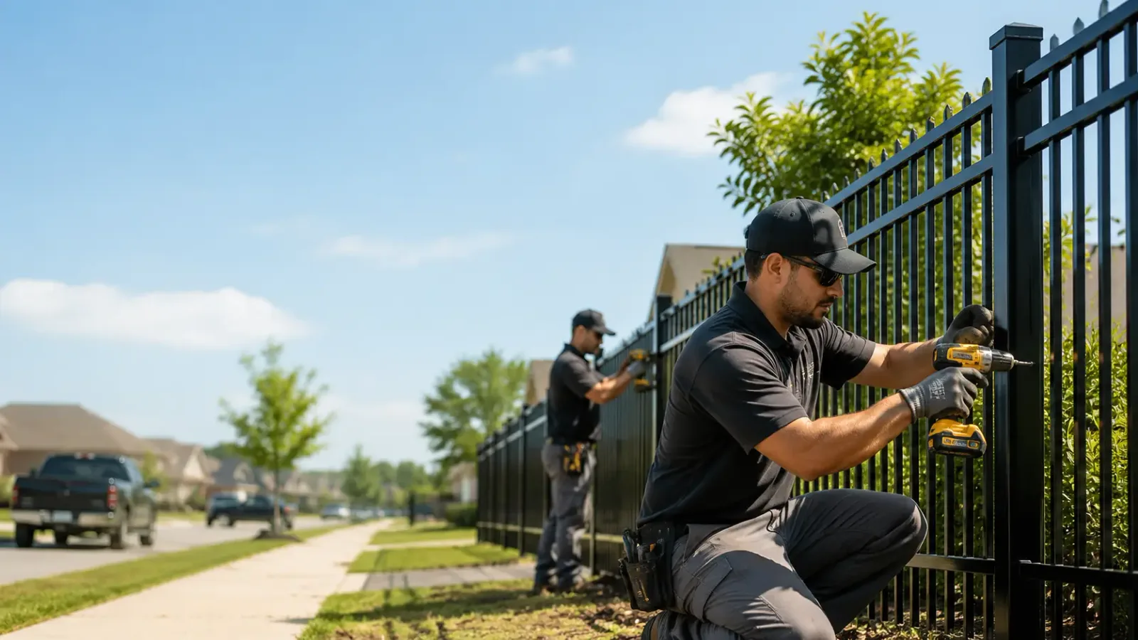 Metal Fence Installation in Albion, MI